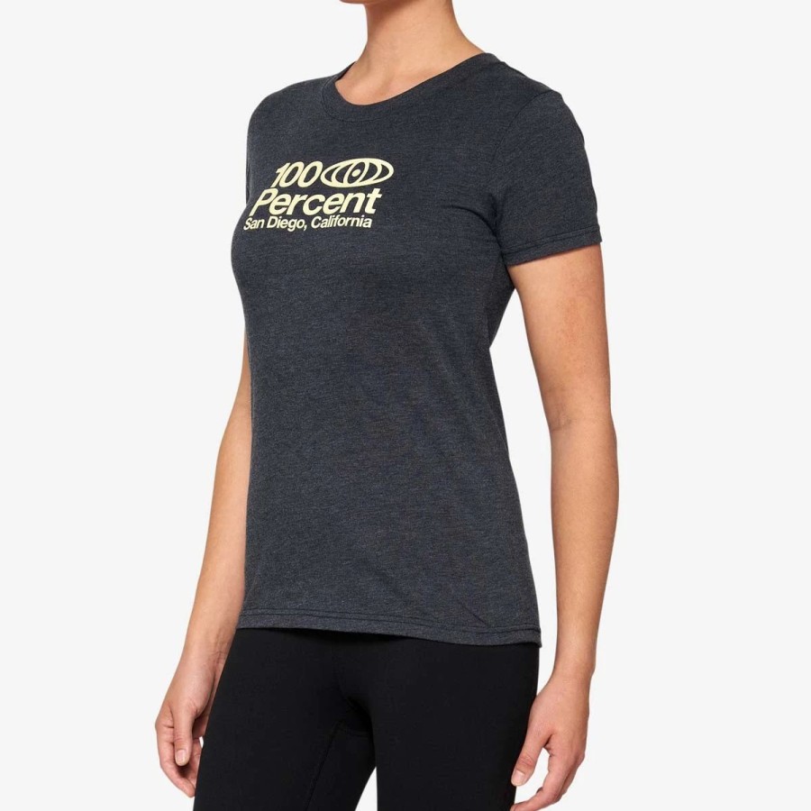 Bike Shirts & Jerseys * | 100% Women'S Short Sleeve Tee 2022 Navy Heather