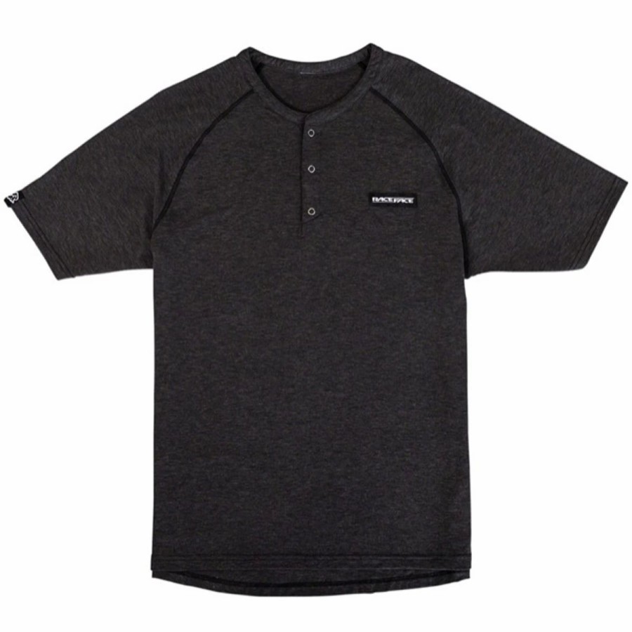 Bike Shirts & Jerseys * | Raceface All Day Henley Charcoal