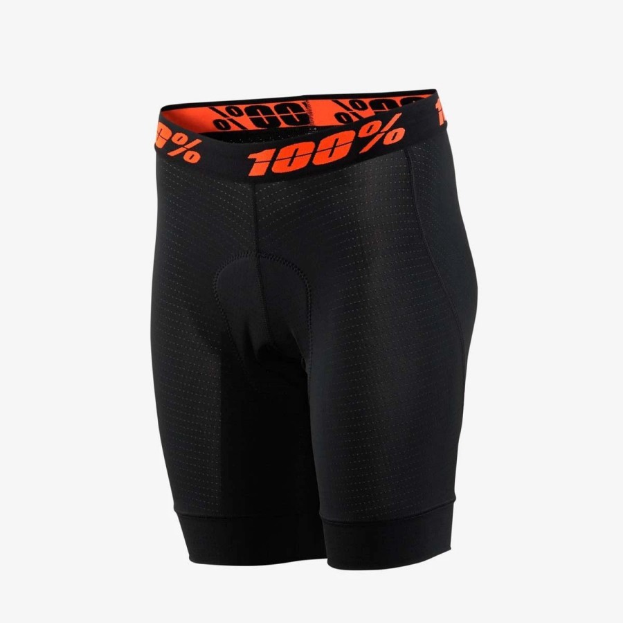 Bike Shorts & Bibs * | 100% Crux Women'S Liner Shorts *Damaged Packaging* Black