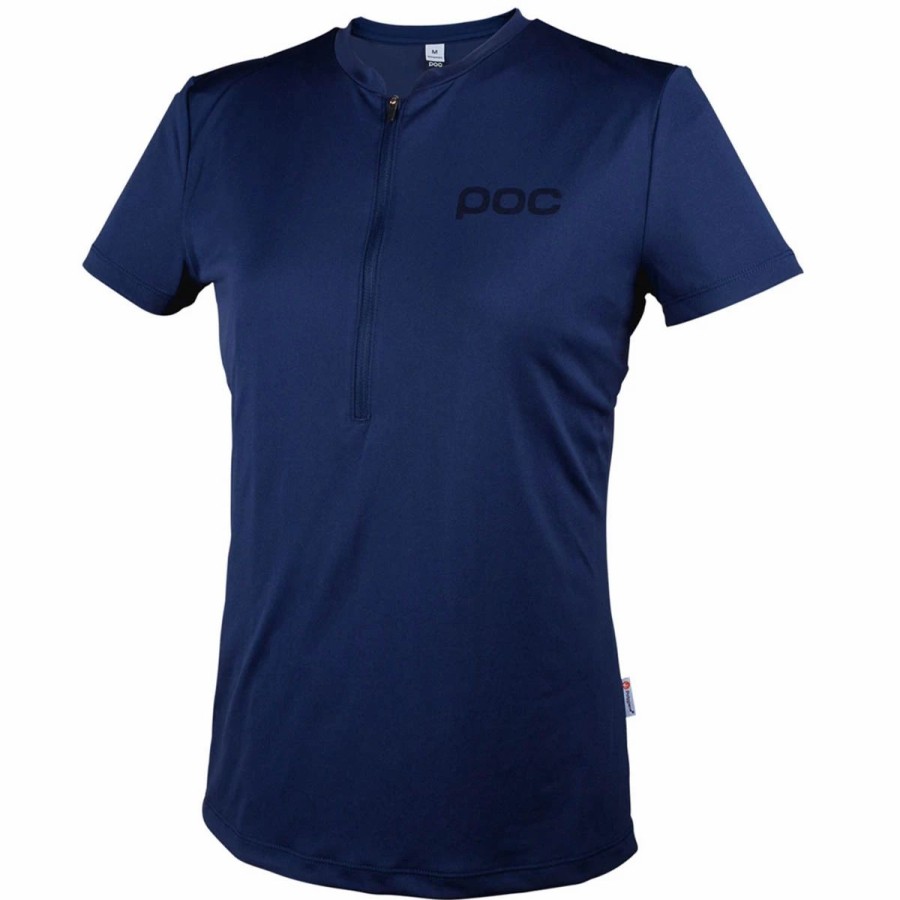 Bike Shirts & Jerseys * | Poc Trail Light Women'S Tee Boron Blue