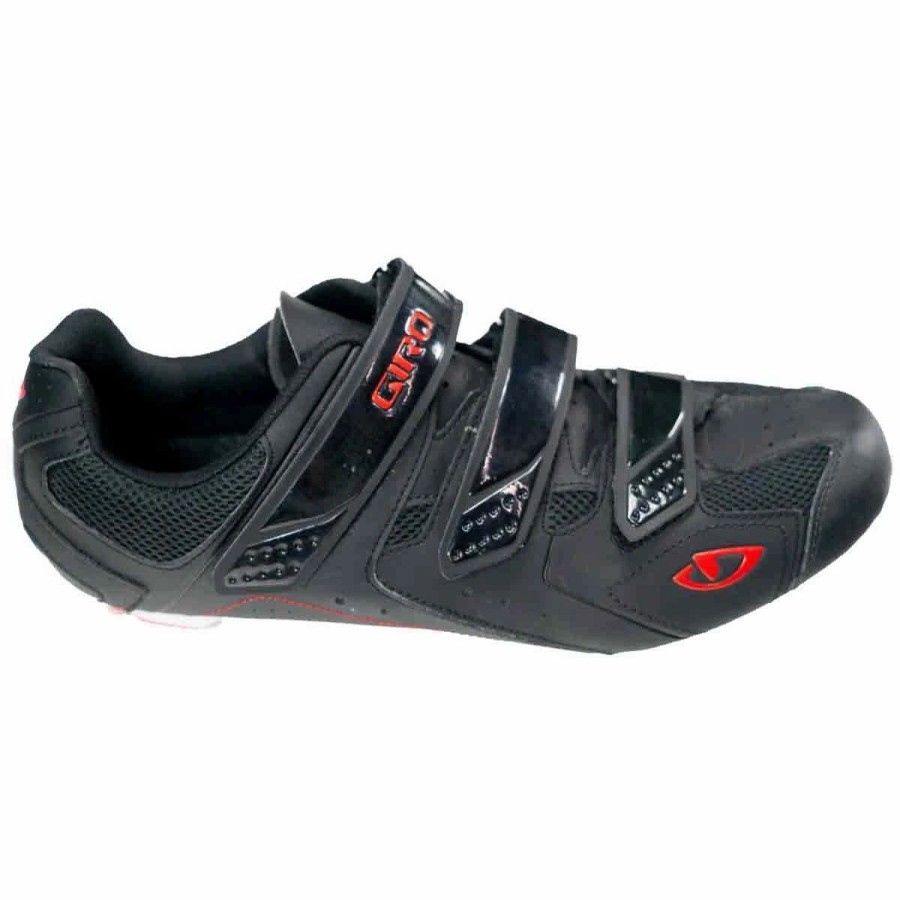 Bike Shoes * | Giro Treble Black/White/Red Men'S Road Cycling Shoes